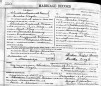 Marriage Cert Green-Vogle 1918 Ohio