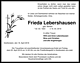 BENDER, Luise Frieda