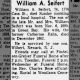 Obituary for William A. Seifert (Aged 74)
