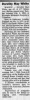 Obit Dorothy M. White 2004