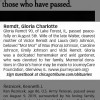 Obit Gloria C. Bernin