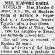 HILT, Blanche Cora