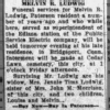 LUDWIG, Melvin Rufus