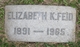 Elizabeth Carter KNIGHT