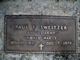GS Paul Frederick Sweitzer