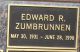 GS Edward R Zumbrunnen