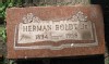GS Herman Boldt Jr Gravestone