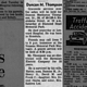 Obit, D. M. Thompson, Sr., Honolulu Star Bulletin, 28 Jun 1962