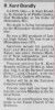 Obit Robert Kent Brandly Obit Robert Kent Brandly
