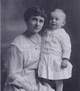 Elsa Maria Gunkler and Billy at age2