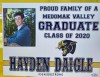 Graduate Hayden Daigle 2020