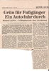 Newspaper Hans Bellen