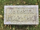 Schmerse Augusta grave stone