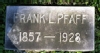 Findagrave Frank L Pfaff