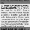 Obituary for A. LANDGRAF (Aged 76)