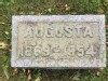 Schmerse Augusta grave stone