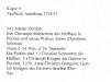 Johann Gottlob MIETSCH, Sr