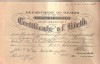 Eva Mae Becker birth certificate