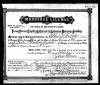 Albert J Boldt and Lilly Grothendieck Marriage Certificate