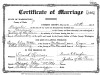 Ethel Fleming and Basye McKee's Marriage Certificate