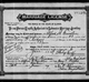 Alfred Franklin and Mary Francis Mills Marriage License