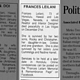 Obituary Frances Landgraf