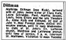 Mathilda Kolb Dittman Obit 28MAR1967 Chicago Trib