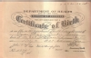 Eva Mae Becker birth certificate