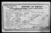 Ralph Straman Birth Certificate