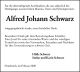 SCHWARZ, Alfred Johann