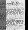 Newspapers.com - The Cincinnati Enquirer - 1947-11-23 - Obit of Fred Pfaff, founder of Buhr-Pfaff candy manufacturers Obit of Fr