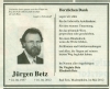 Obit Jürgen Betz