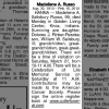 Obituary for Madeliene A. Salisbury RRuussssoo, 1910-2010 (Aged 99)