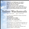 Volker-Wachsmuth-Traueranzeige