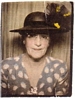 Wendt, Elizabeth Edith, portrait mature lady with hat