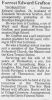 Obit Forrest Edward Grafton