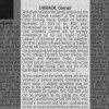 Obituary for Conrad LAUBACH (Aged 85)